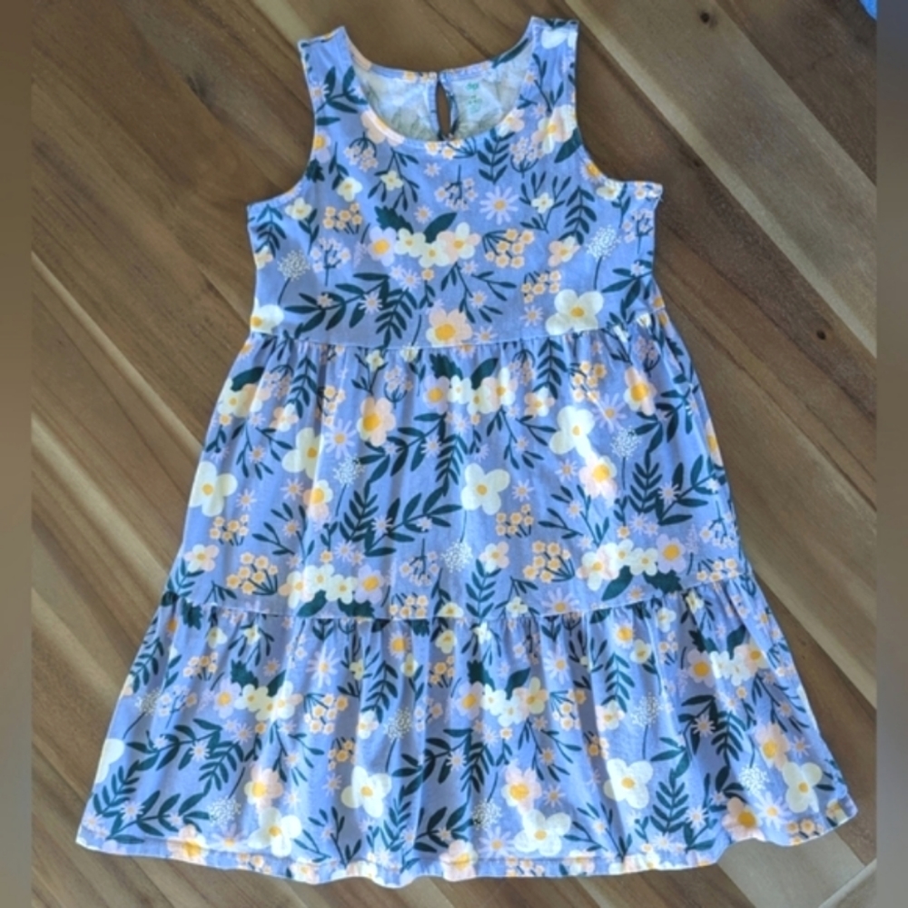 Spring Morning cotton dress 8 - 10